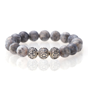Labradorit - 12mm - 925 Silber