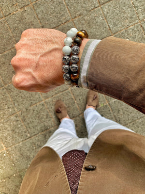 Armbänder - Gelber Tigerauge Matt – Premium - HENSTON